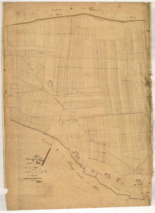 Saint-Léger-Près-Troyes, section B dite de Cervet, feuille n° 4