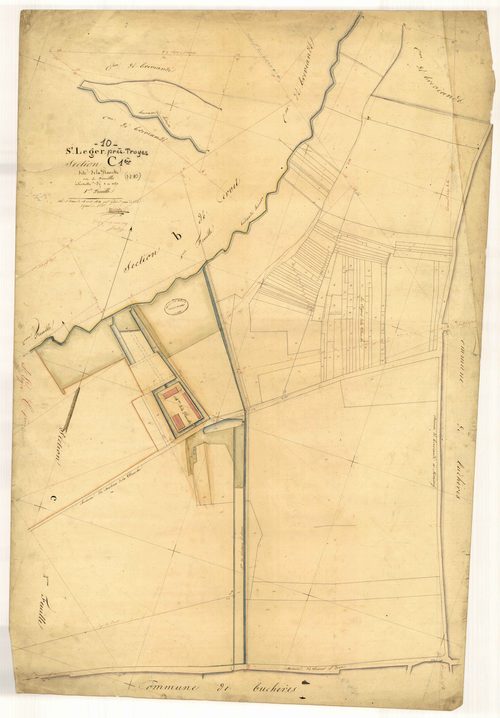 Saint-Léger-Près-Troyes, section C dite de la Planche, feuille n° 1