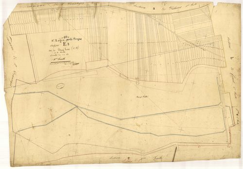 Saint-Léger-Près-Troyes, section E dite de l'Etang l'Abbé, feuille n° 3