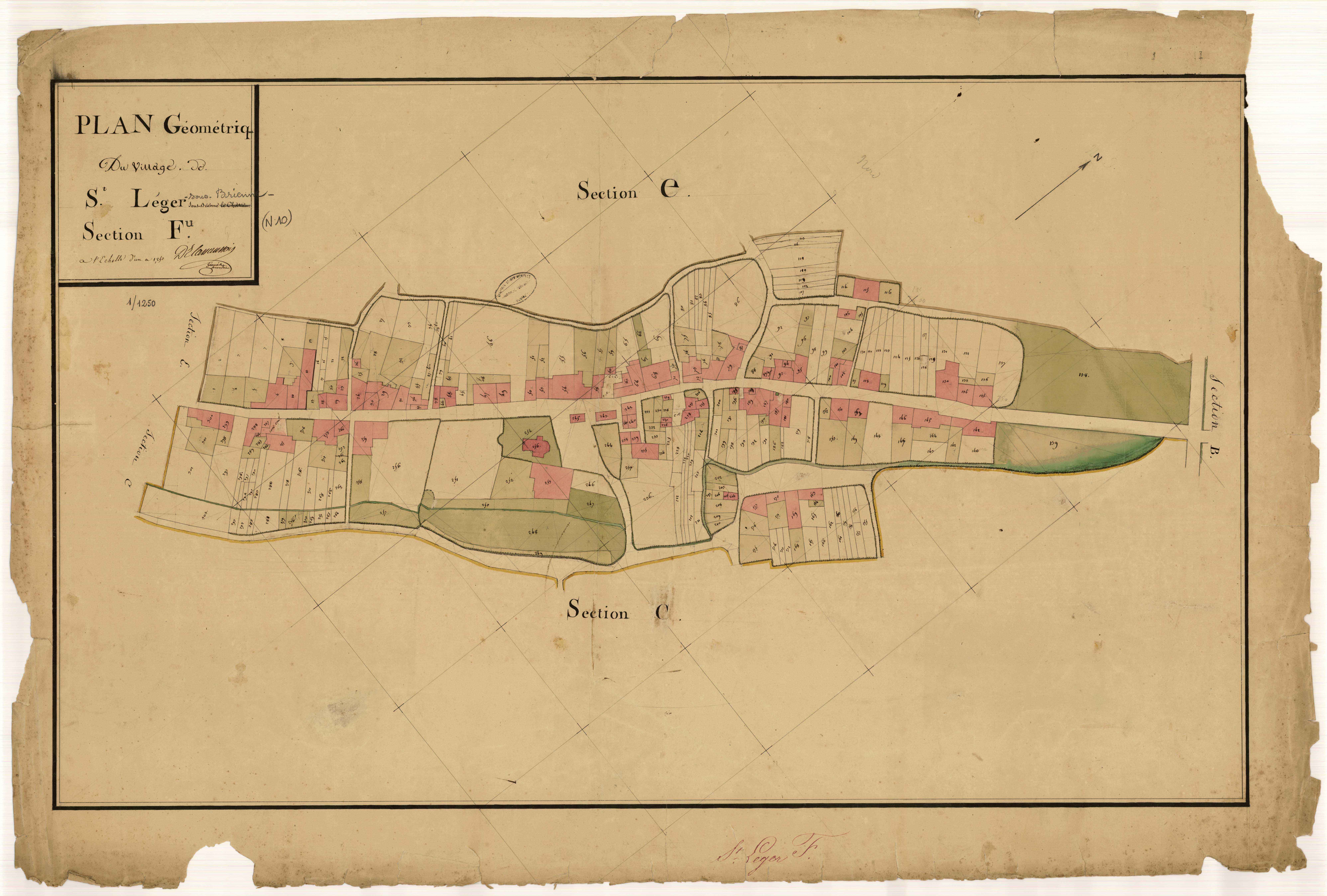 Saint-Léger-sous-Brienne, section F