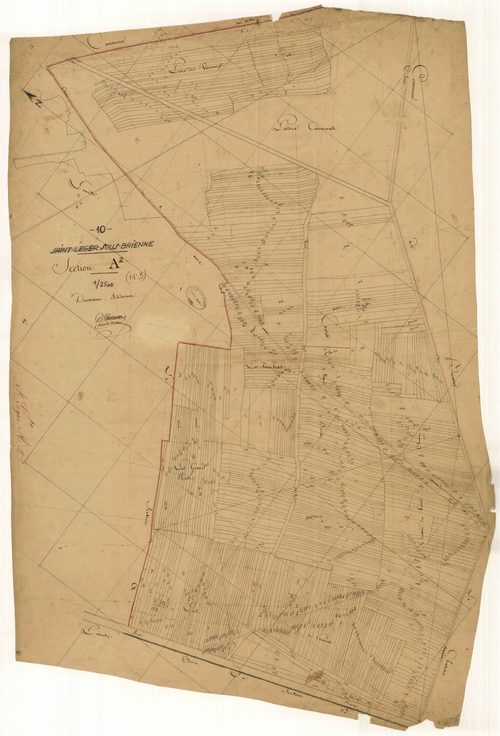 Saint-Léger-sous-Brienne, section A, feuille n° 2