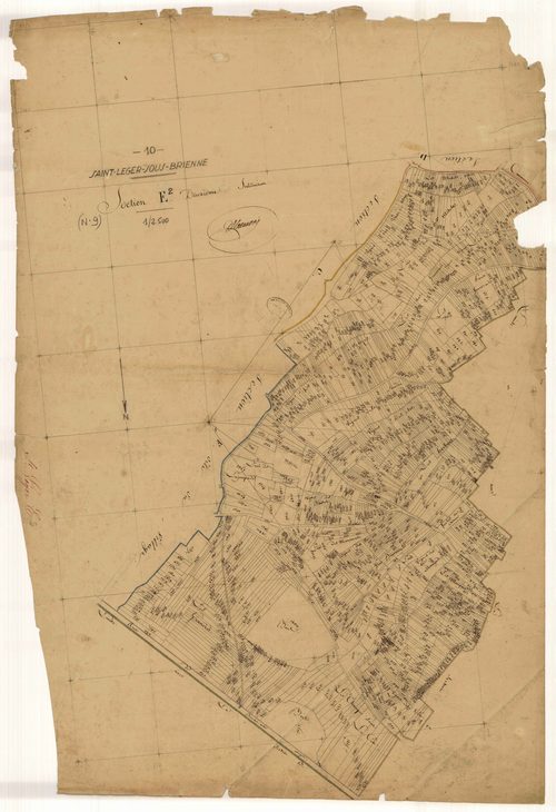 Saint-Léger-sous-Brienne, section E, feuille n° 2