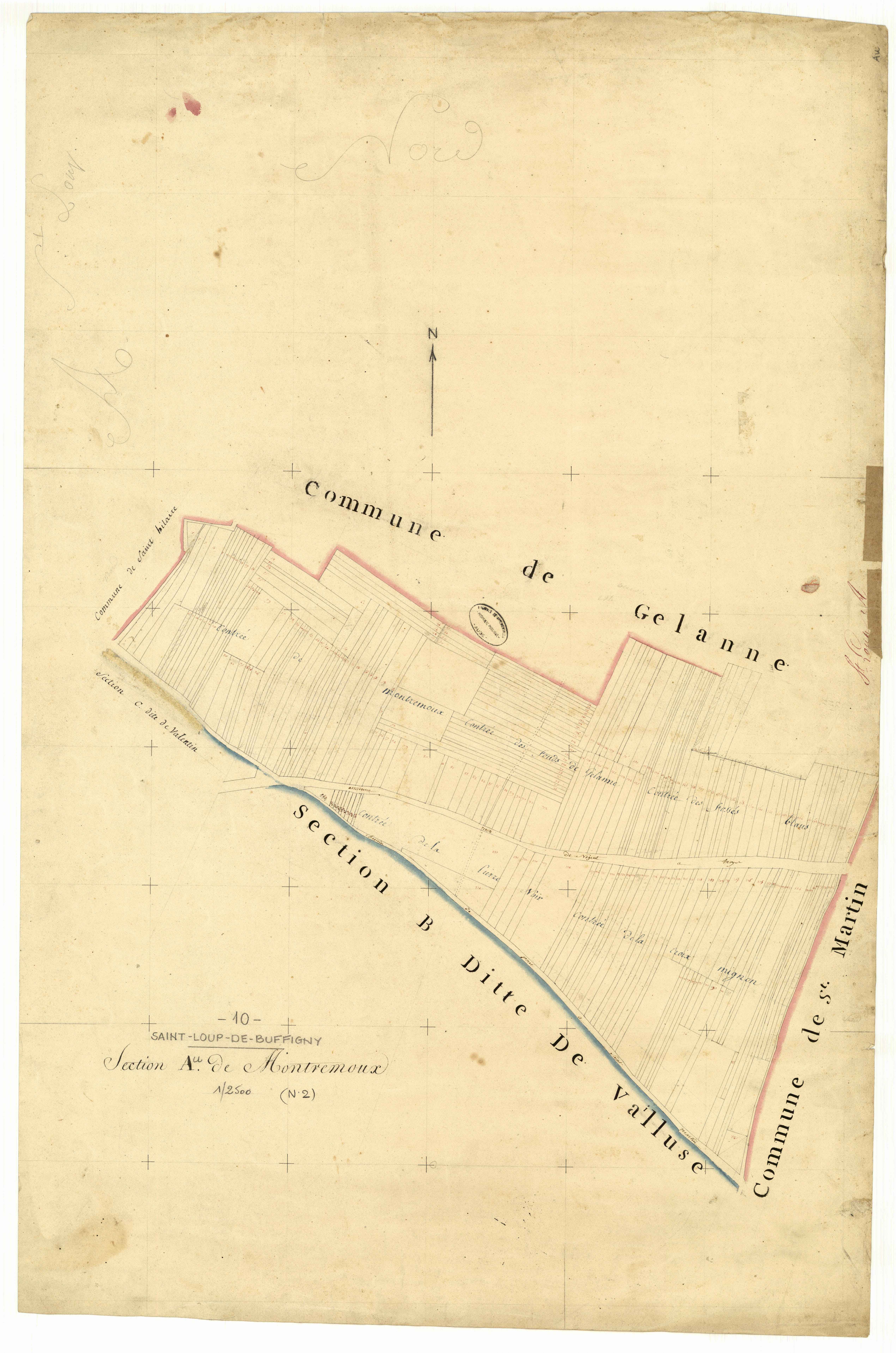 Saint-Loup-de-Buffigny, section A dite de Montremoux