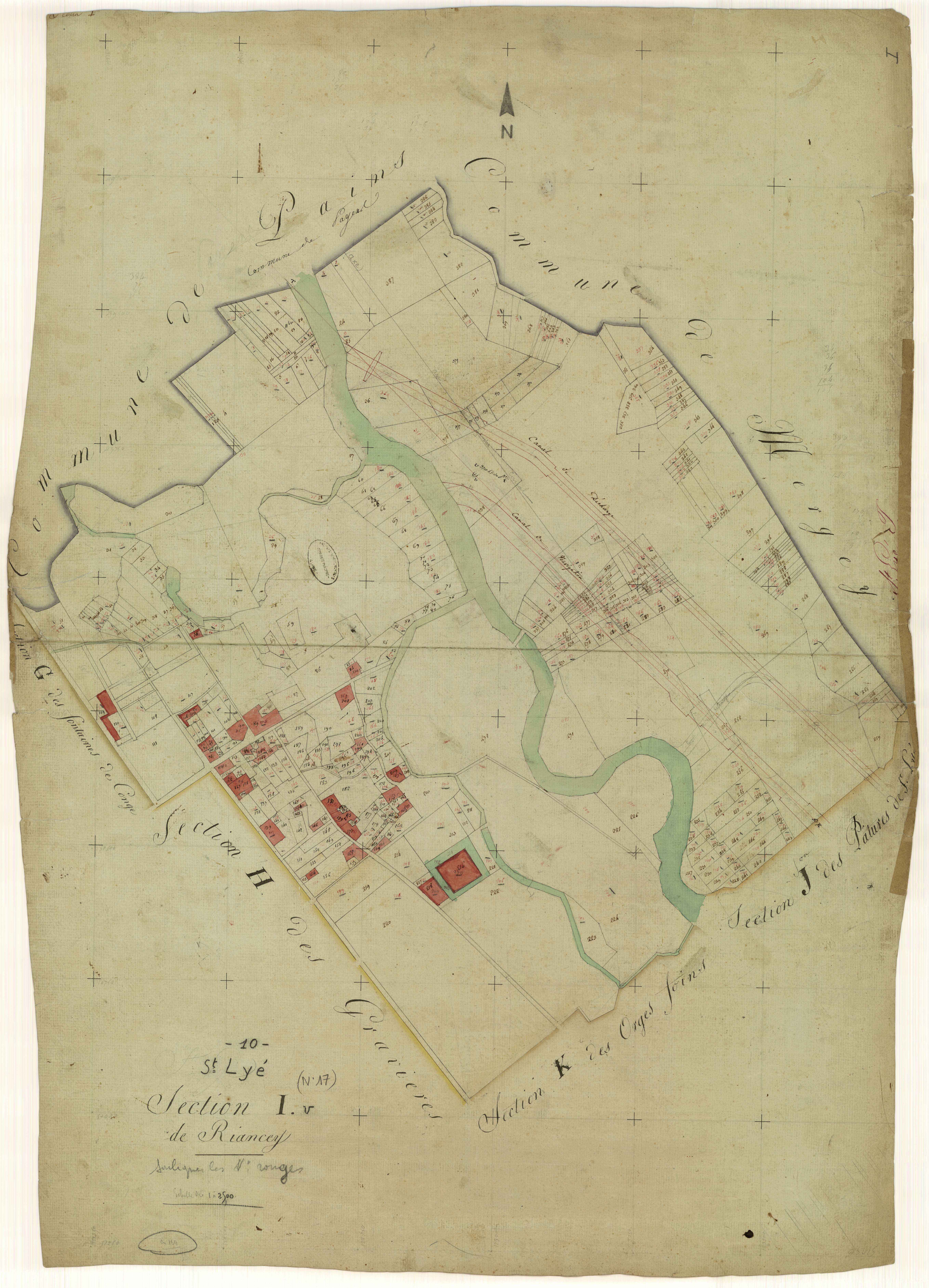 Saint-Lyé, section I de Riancey