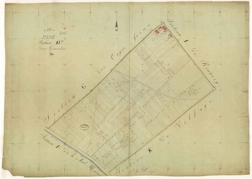 Saint-Lyé, section H dite des Gravières