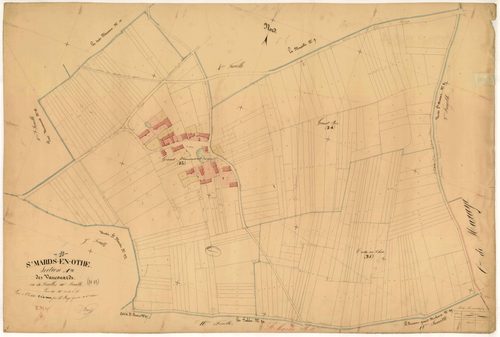 Saint-Mards-en-Othe, section A dite des Vaucouards, feuille n° 10