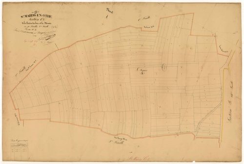 Saint-Mards-en-Othe, section C dite de la Lisière des Bois et la Mivoie, feuille n° 2