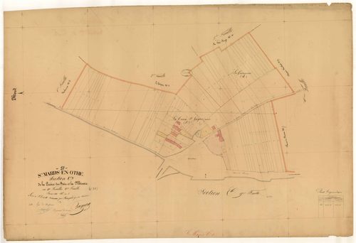 Saint-Mards-en-Othe, section C dite de la Lisière des Bois et la Mivoie, feuille n° 3