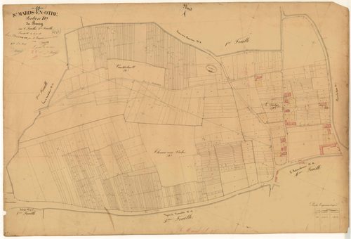 Saint-Mards-en-Othe, section D dite du Bourg, feuille n° 3