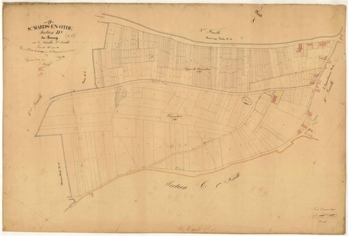 Saint-Mards-en-Othe, section D dite du Bourg, feuille n° 5