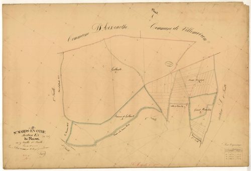 Saint-Mards-en-Othe, section E dite du Mervol, feuille n° 1