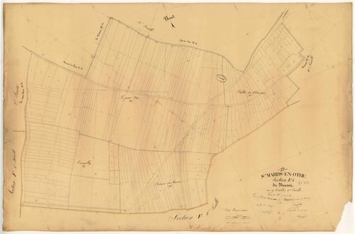 Saint-Mards-en-Othe, section E dite du Mervol, feuille n° 3