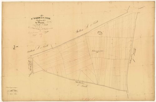 Saint-Mards-en-Othe, section E dite du Mervol, feuille n° 6