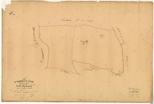 Saint-Mards-en-Othe, section F dite des Bois Communaux, feuille n° 1