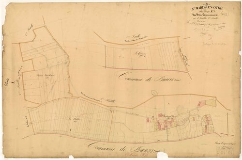 Saint-Mards-en-Othe, section F dite des Bois Communaux, feuille n° 3