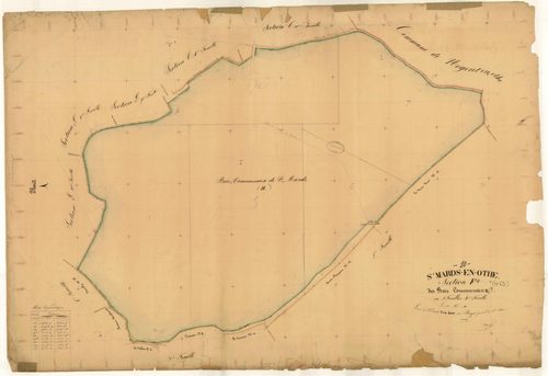 Saint-Mards-en-Othe, section F dite des Bois Communaux, feuille n° 4