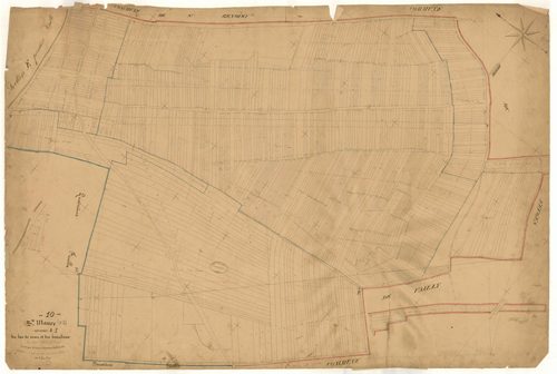 Sainte-Maure, section A dite du bas de veau et des beaulieux, feuille n° 1, parcelles n° 1-901