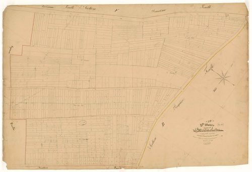 Sainte-Maure, section C dite de la Vallée au comte et des clouïs, feuille n° 1, parcelles n° 1-596