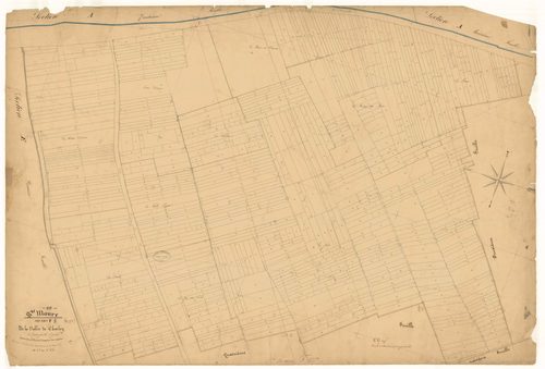 Sainte-Maure, section F dite de la Vallée de Charley, feuille n° 1, parcelles n° 1-678