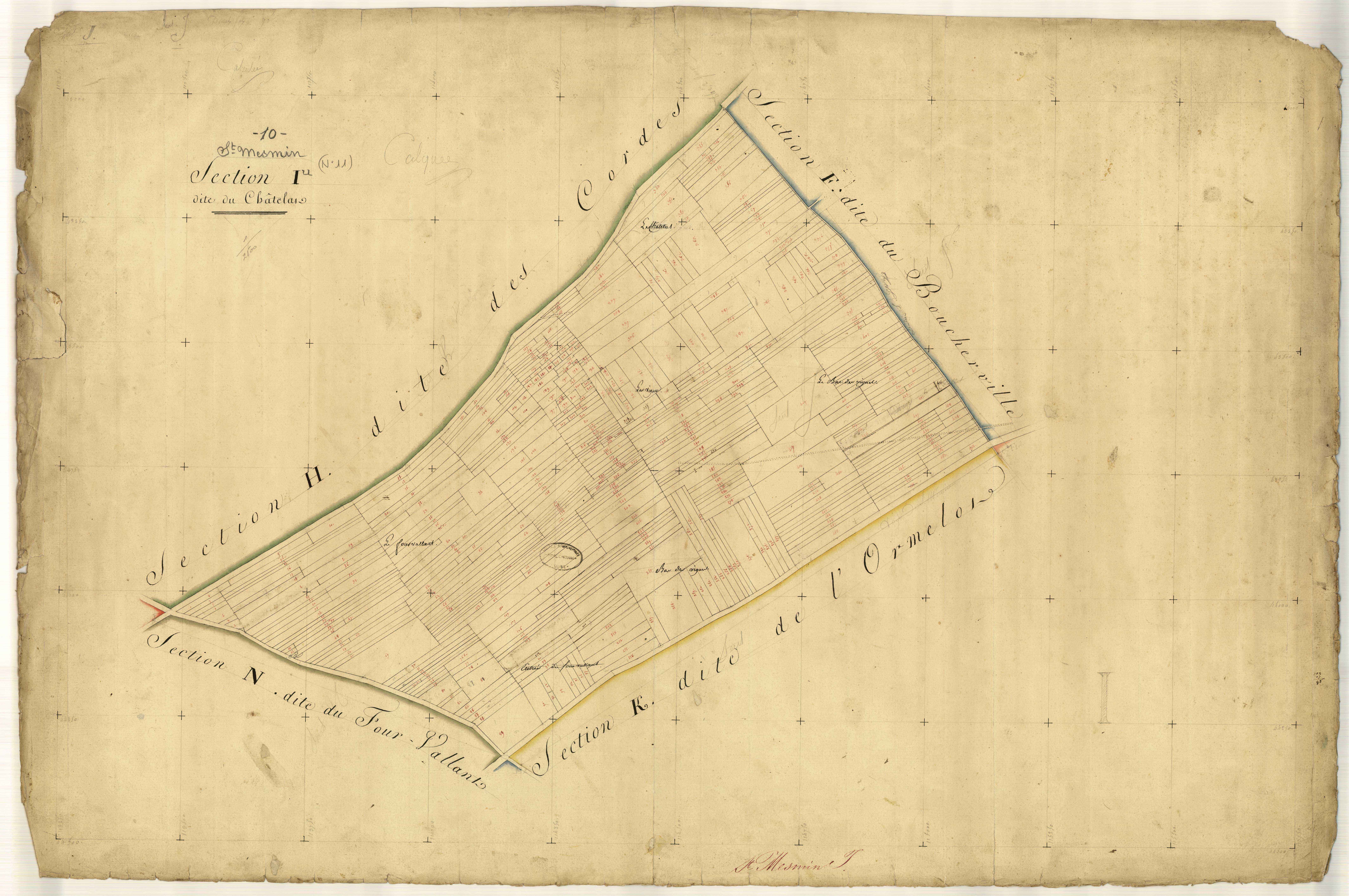 Saint-Mesmin, section I dite du Châtelot