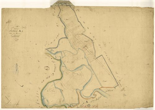 Saint-Mesmin, section A dite du Mort, feuille n° 1