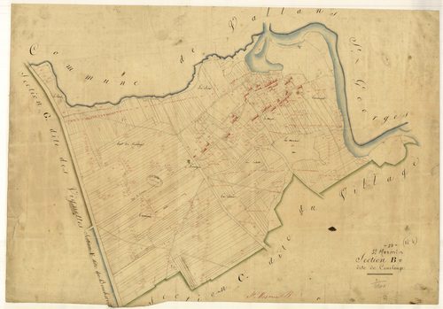 Saint-Mesmin, section B dite de Courlange