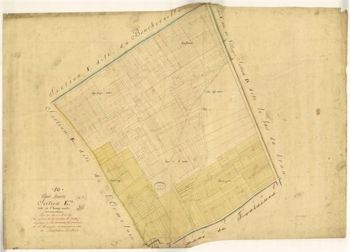 Saint-Mesmin, section E dite de Champ-Maille