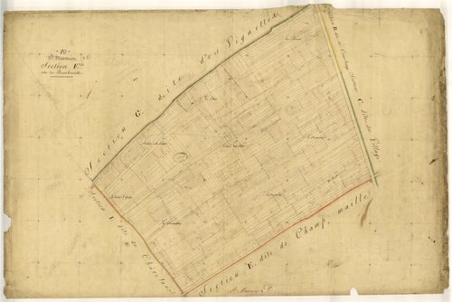 Saint-Mesmin, section F dite du Boucherville