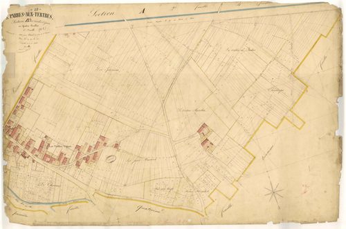 Saint-Parres-aux-Tertres, section B dite des Vieilles Vignes, feuille n° 2, parcelles n° 559-1094