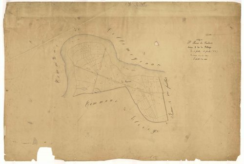 Saint-Parres-les-Vaudes, section A dite du Village, feuille n° 1, parcelles n° 1-59