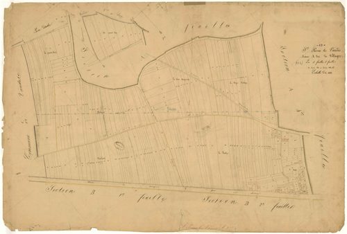 Saint-Parres-les-Vaudes, section A dite du Village, feuille n° 3, parcelles n° 330-568