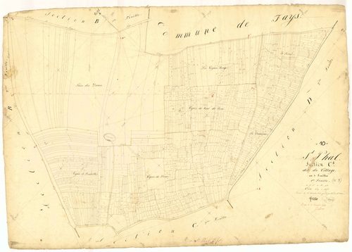 Saint-Phal, section C dite du Village, feuille n° 1, parcelles n° 1-921