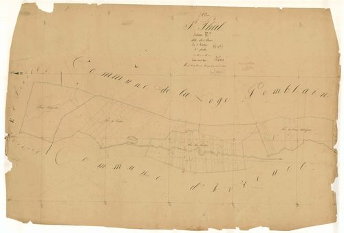 Saint-Phal, section E dite des Bois, feuille n° 5, parcelles n° 333-401