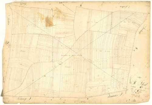 Saint-Phal, section F dite de Pirancey, feuille n° 2, parcelles n° 151-429