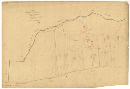 Saint-Pouange, section C dite de Neuville, feuille n° 3