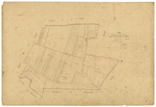 Saint-Pouange, section D dite du Château de Souleaux, feuille n° 2