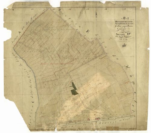 Sainte-Savine, section D dite de la Maladière