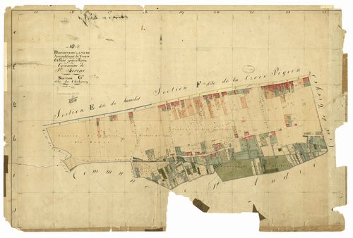 Sainte-Savine, section G dite de Chicherey