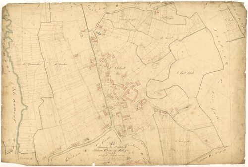 Saint-Thibault, section C dite du Village, feuille n° 2, parcelles n° 98-621