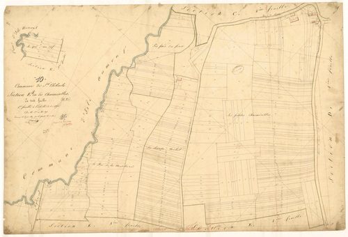 Saint-Thibault, section E dite des Charmiselles, feuille n° 1, parcelles n° 1-298