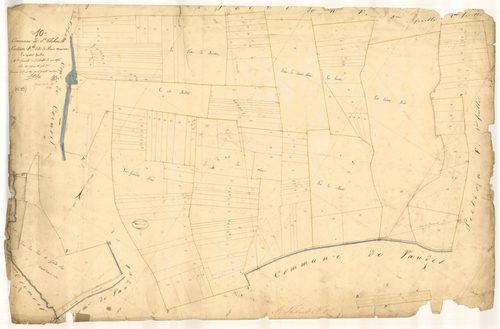 Saint-Thibault, section F dite de Bois Maison, feuille n° 4, parcelles n° 568-728