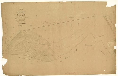 Saint-Usage, section F dite de Beauregard, feuille n° 1