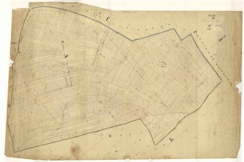 Salon, section A dite des Vignes de Veauchevret, feuille n° 1