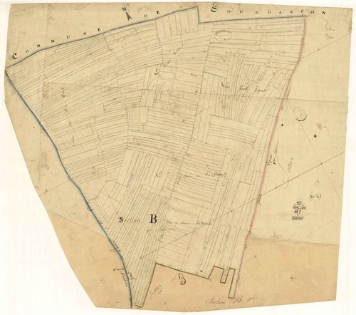 Salon, section B dite du Chemin de la Bouteille, feuille n° 1