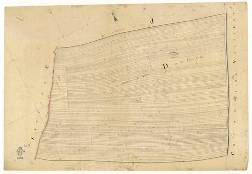 Salon, section D dite des Grandes Uches, feuille n° 2