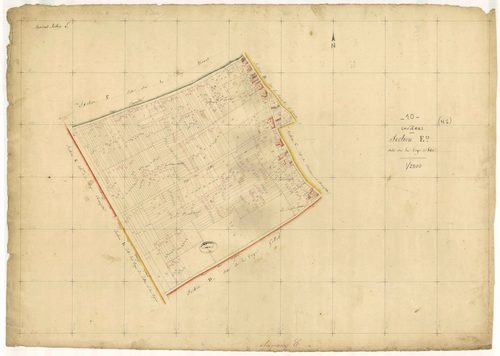 Savières, section E dite de la Voye de Lettre