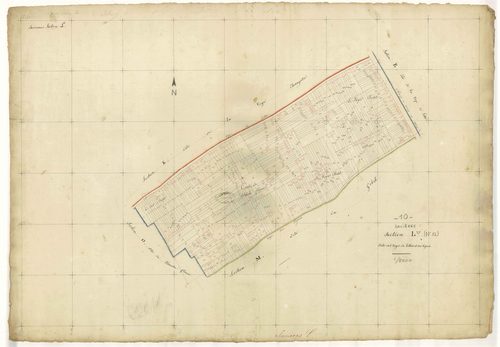Savières, section L dite des Voyes de Lettres et des Vignes