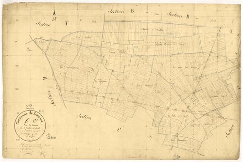 Semoine, section C dite des Crounots, feuille n° 1