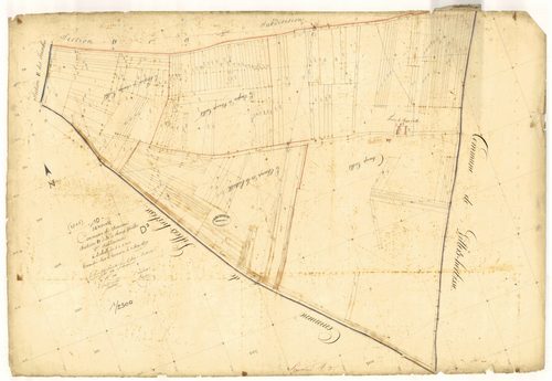 Semoine, section D dite de Champ Grillet, feuille n° 3