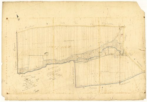 Semoine, section E dite des Fourches, feuille n° 1